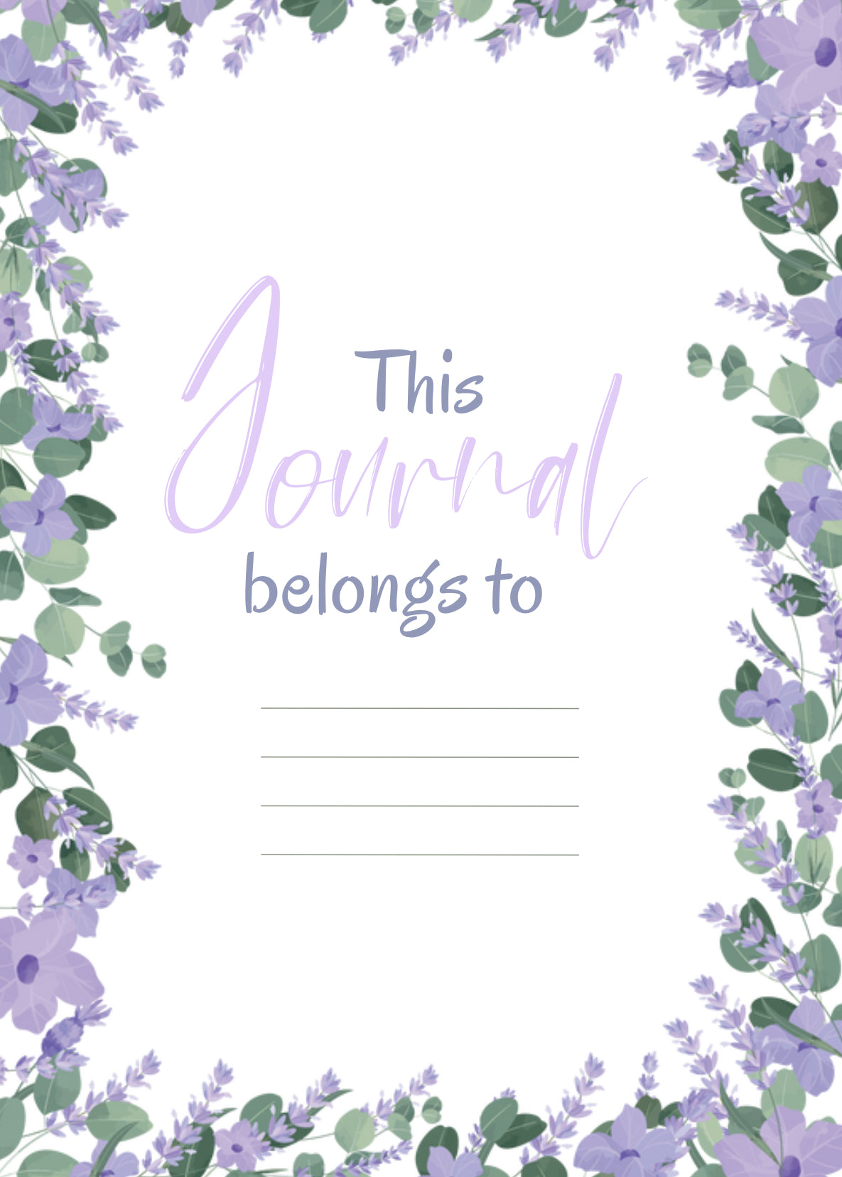 Prayer & Purpose Prayer Journal